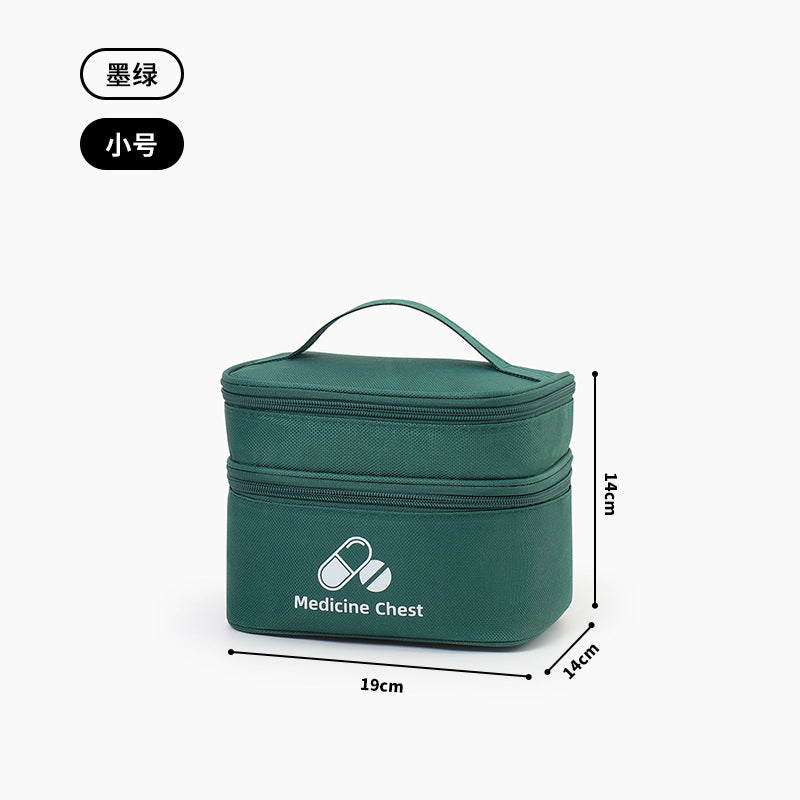 LifeGuard Pro First Aid Kit – Large Capacity Double Layer Medicine Bag for Travel, Home & Outdoor Emergencies