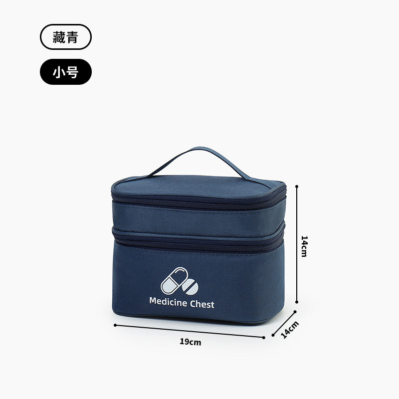 LifeGuard Pro First Aid Kit – Large Capacity Double Layer Medicine Bag for Travel, Home & Outdoor Emergencies