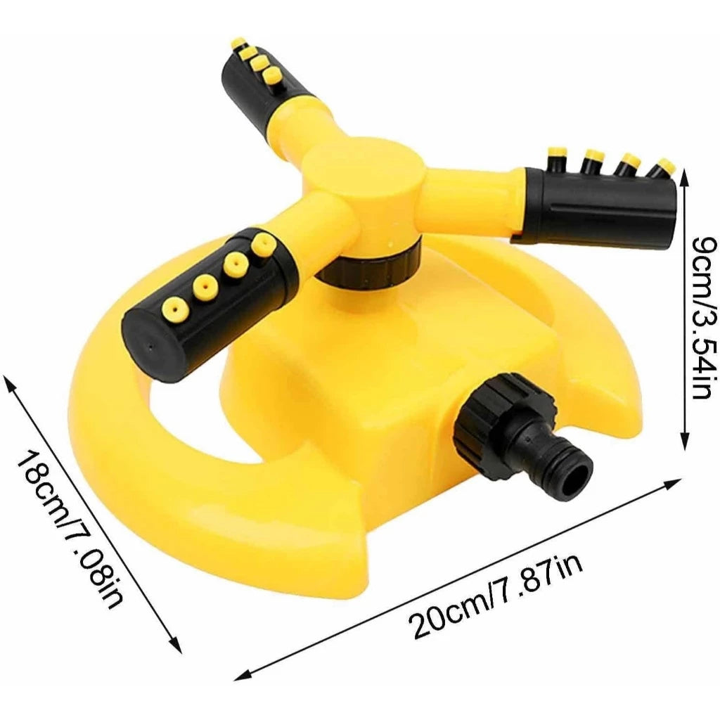 Turbo 360° Rotating Sprinkler – Effortless Lawn & Garden Irrigation
