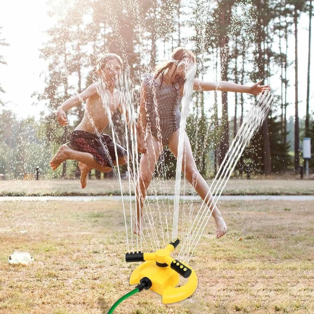 Turbo 360° Rotating Sprinkler – Effortless Lawn & Garden Irrigation